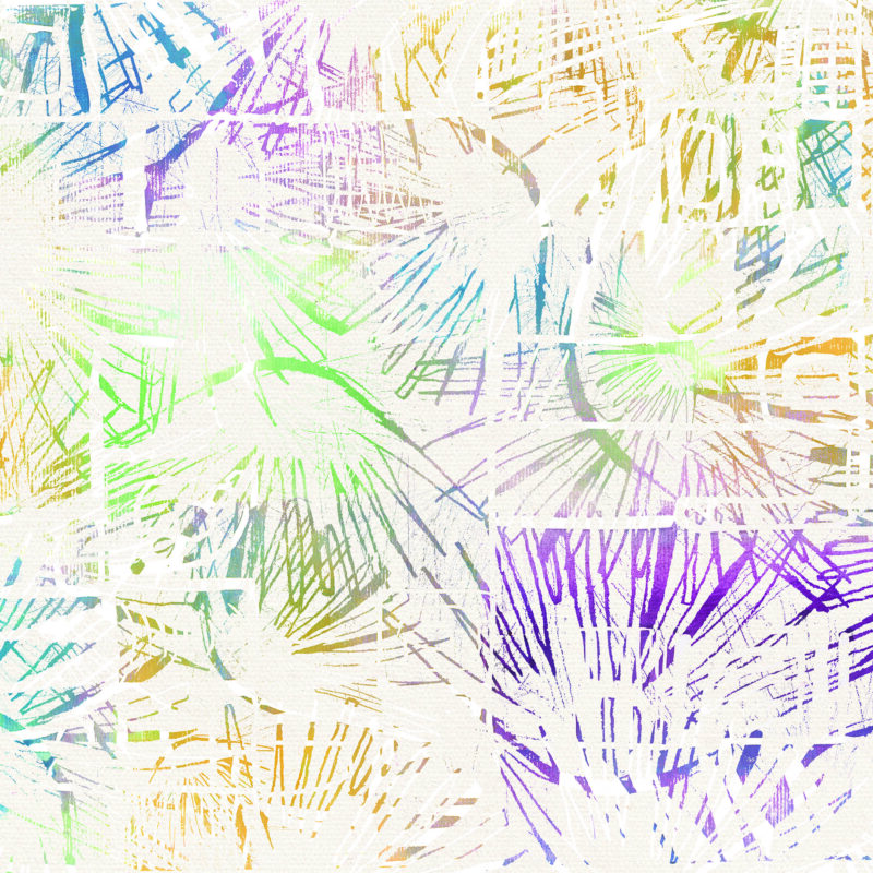 Palm Paradise Pastel (Print)