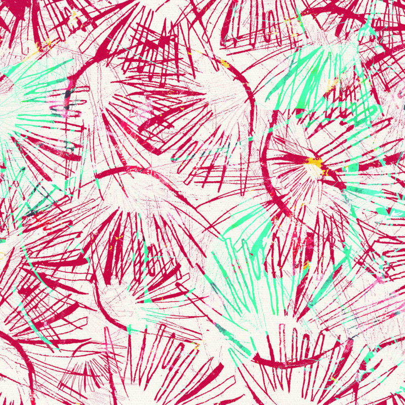 Palm Paradise Red