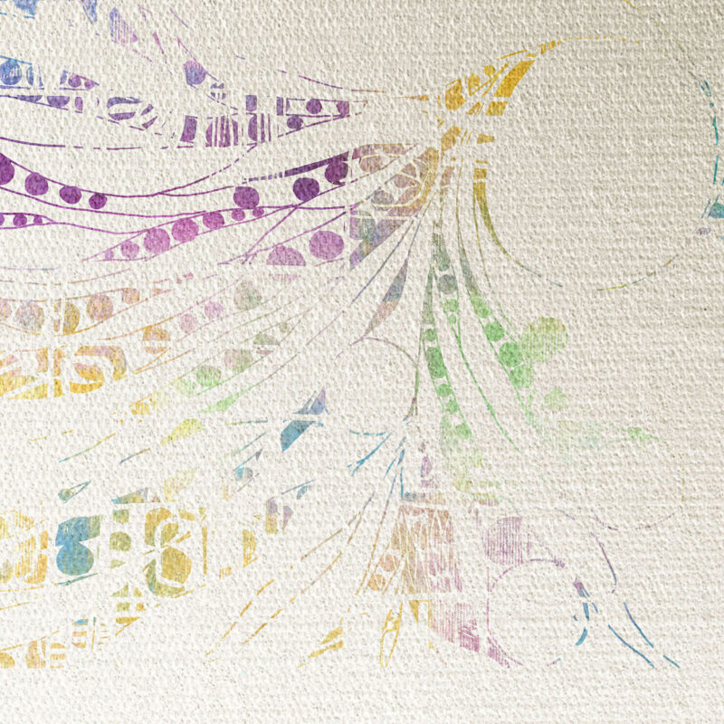 Pearly Abstraction Pearly Canvas